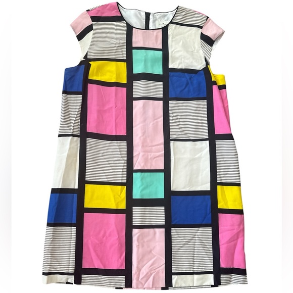 kate spade Dresses & Skirts - Kate Spade NY Colorblock geometric shift dress.